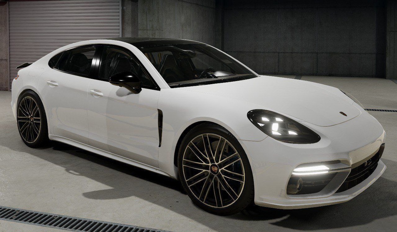 МОД Porsche Panamera v1.0 Fixed (0.36.x) ДЛЯ BEAMNG.DRIVE