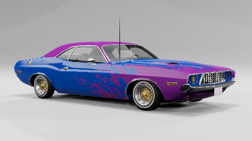 МОД Dodge Challenger 1970-74 v1.0 (0.36.x) ДЛЯ BEAMNG.DRIVE