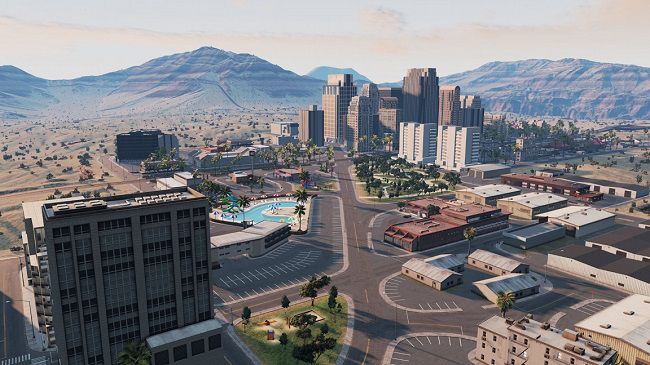 МОД Карта Desert Expanse v1.0 (0.36.x) ДЛЯ BEAMNG.DRIVE