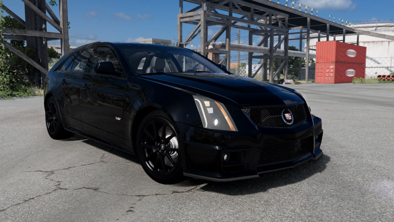 МОД Cadillac CTS Wagon 2014 v1.0 (0.36.x) ДЛЯ BEAMNG.DRIVE