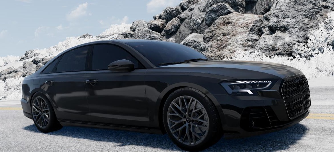 МОД Audi A8/S8 (D5) v1.1 (0.36.x) ДЛЯ BEAMNG.DRIVE