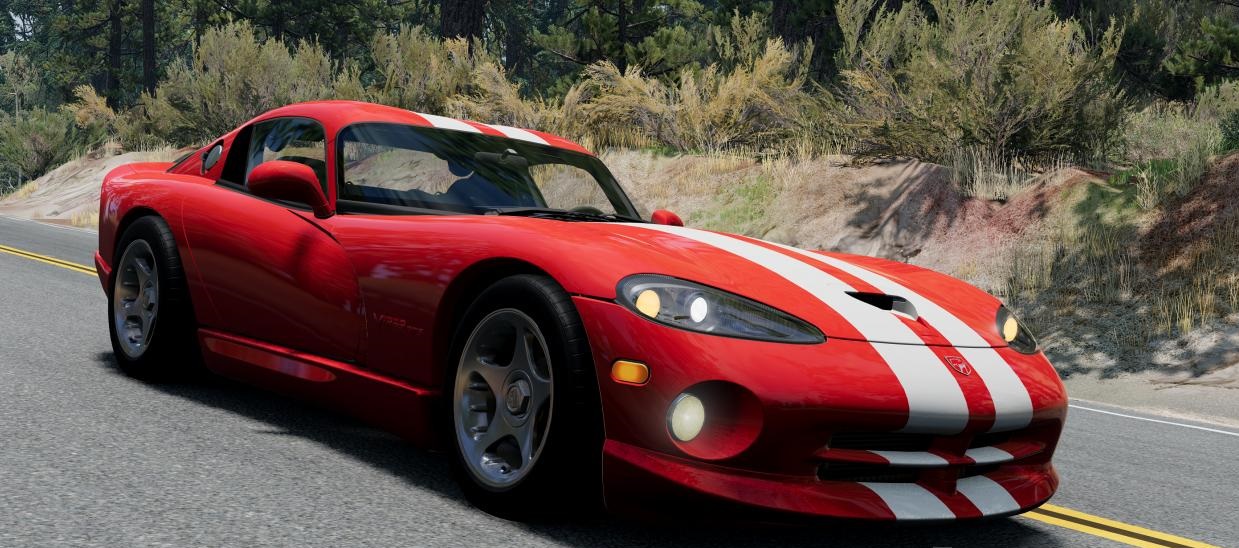 МОД Dodge Viper 1996 v1.0 (0.36.x) ДЛЯ BEAMNG.DRIVE