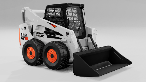 МОД Bobcat T870 v1.0 (0.36.x) ДЛЯ BEAMNG.DRIVE