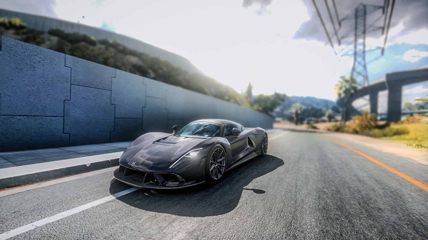 МОД Hennessey Venom F5 v1.0 Fixed (0.36.x) ДЛЯ BEAMNG.DRIVE