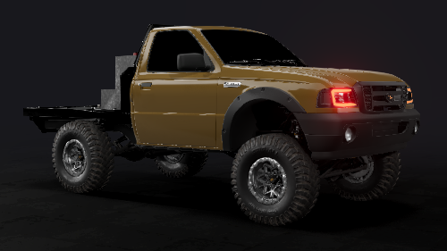 МОД 2008 Ford Ranger Custom v1.0 (0.36.x) ДЛЯ BEAMNG.DRIVE