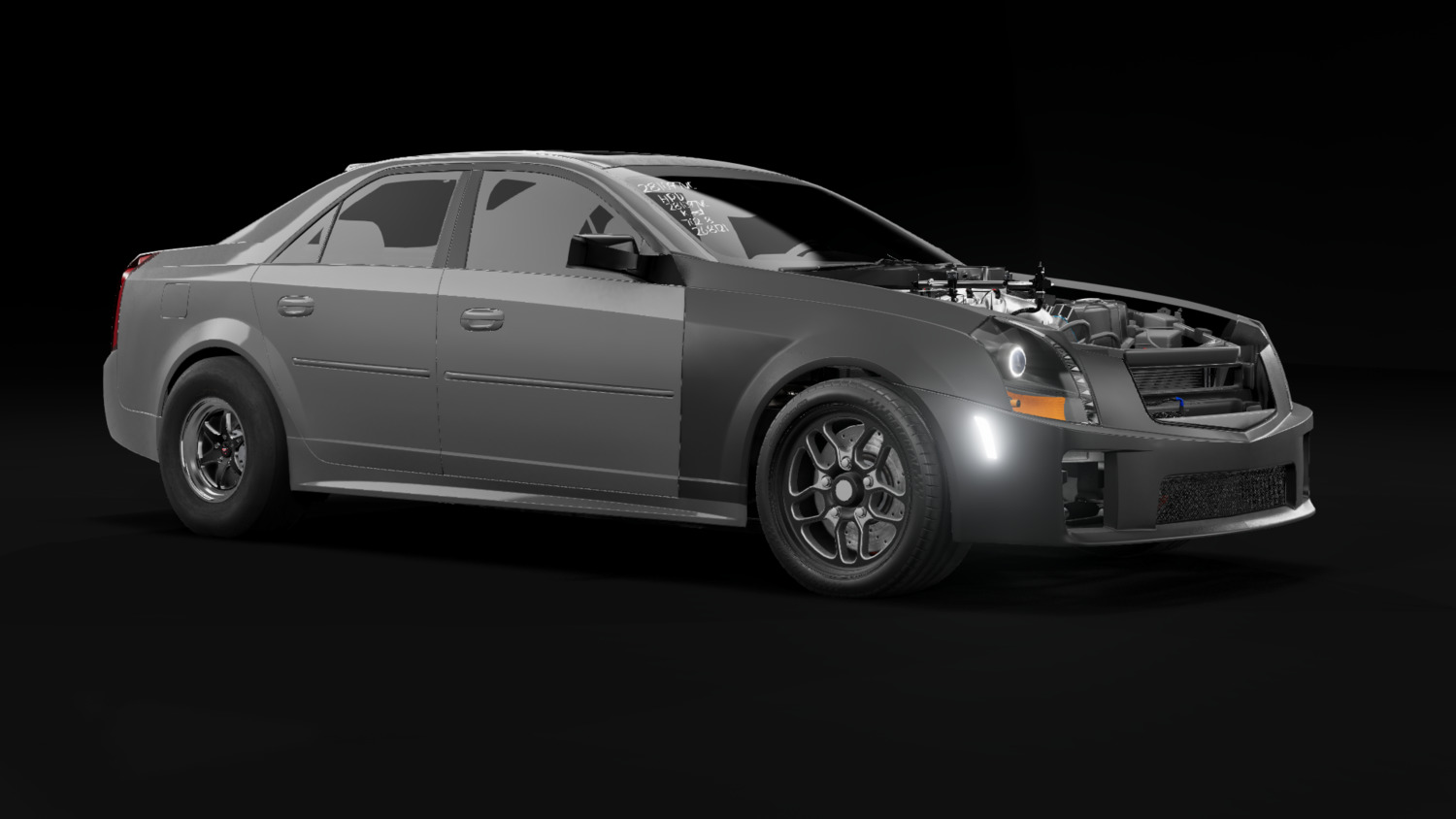 МОД 2007 Cadillac CTS-V v1.0 (0.36.x) ДЛЯ BEAMNG.DRIVE