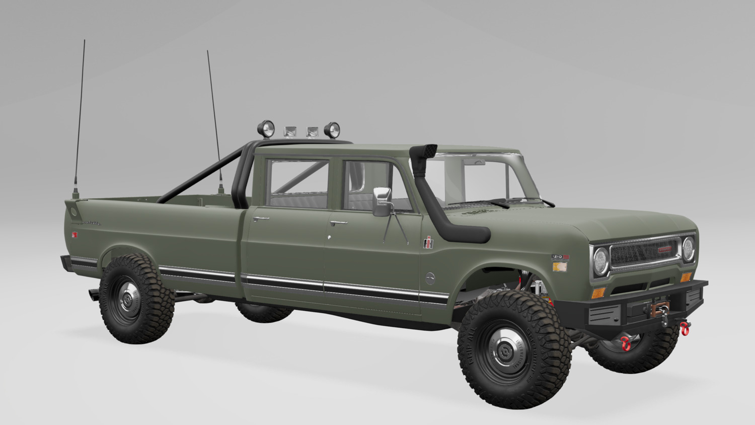 МОД International Harvester Travelette (1971) v1.0 (0.36.x) ДЛЯ BEAMNG.DRIVE