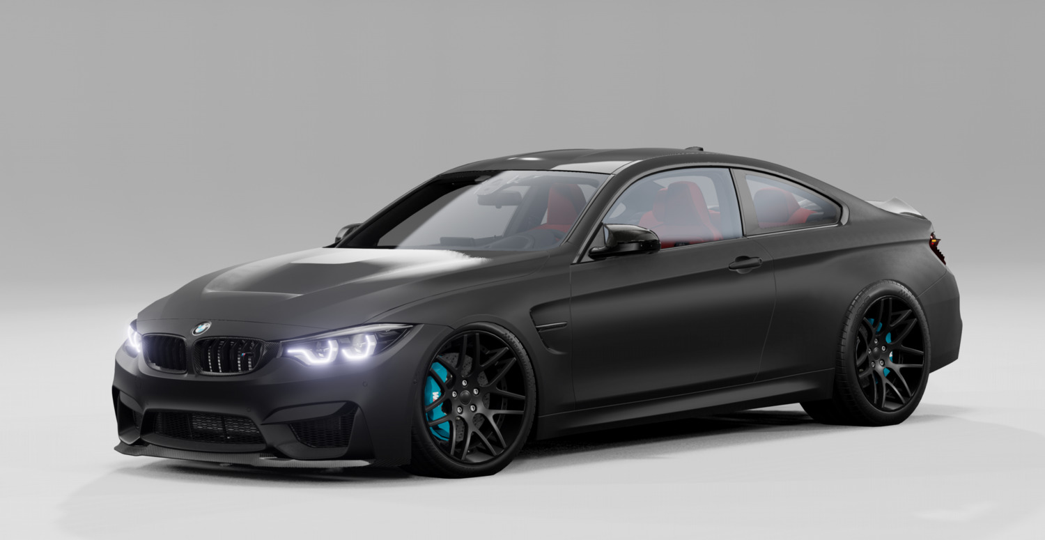 МОД BMW M4 2020 v1.11 Updated (0.36.x) ДЛЯ BEAMNG.DRIVE