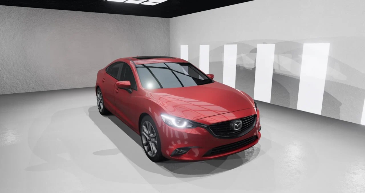 МОД Mazda 6/Atenza v1.1 (0.36.x) ДЛЯ BEAMNG.DRIVE