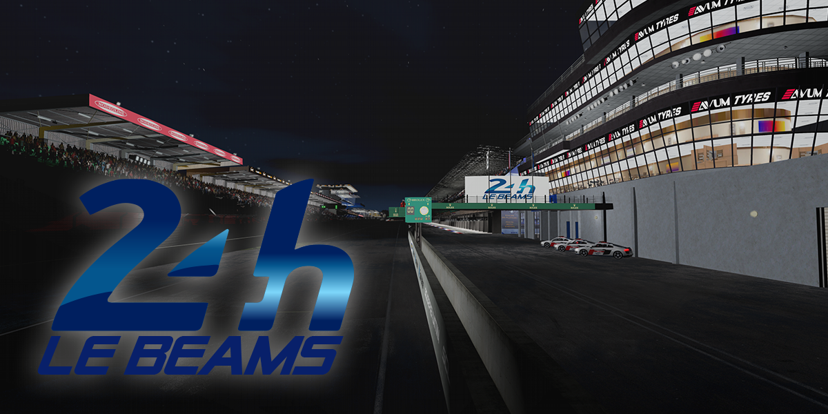МОД Карта LeBeams (Circuit de La Sarthe) v1.0 (0.36.x) ДЛЯ BEAMNG.DRIVE