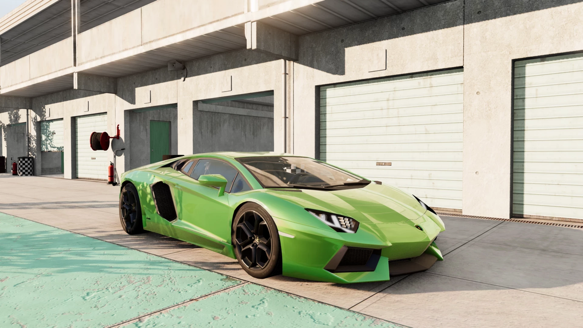 МОД Lamborghini Aventador v1.1 (0.36.x) ДЛЯ BEAMNG.DRIVE