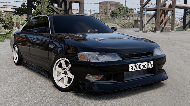 Мод Toyota Mark II JZX90 BM v1.23 (0.33.x) Для BeamNG.Drive