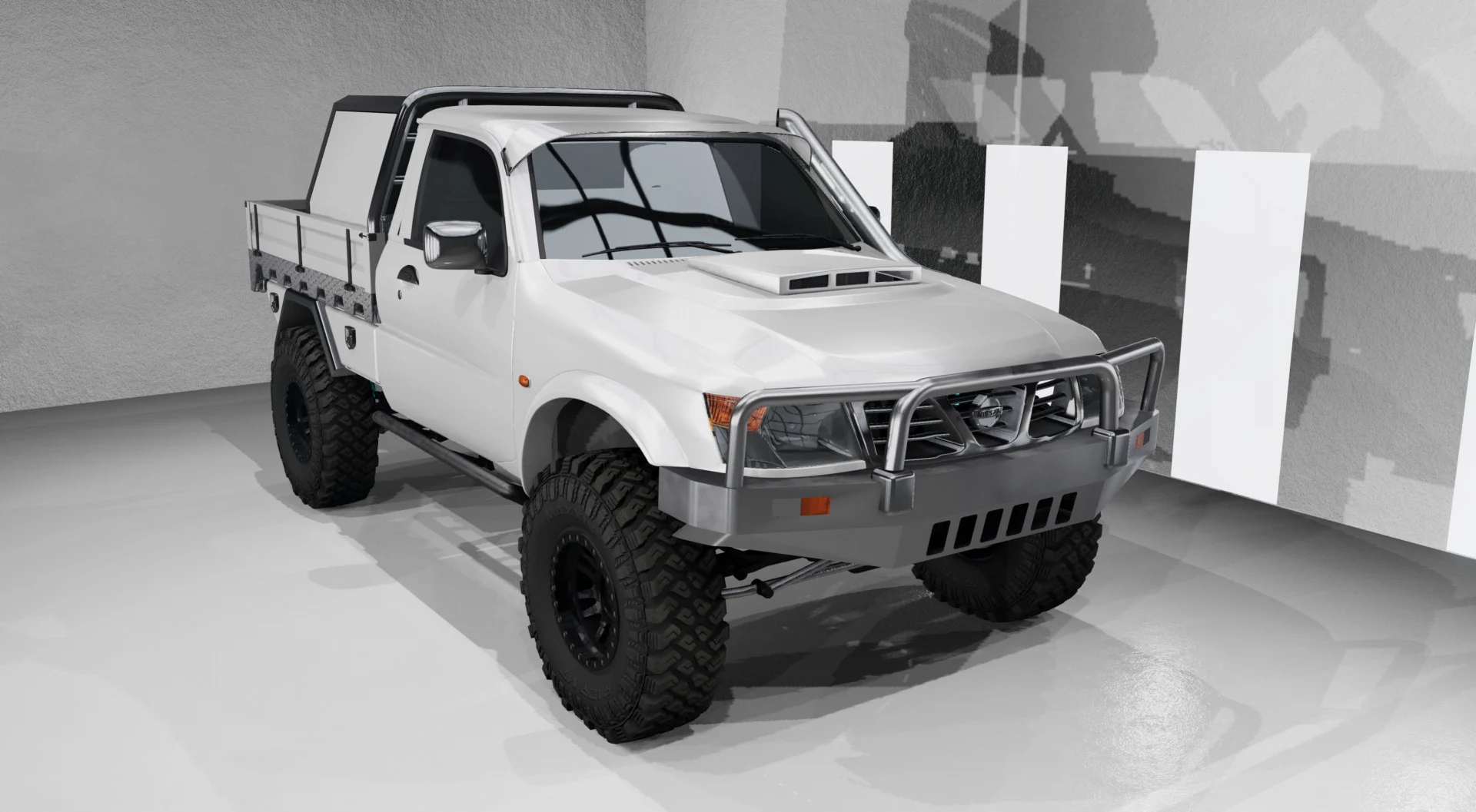 Мод Grims Gu Ute v1.0 (0.33.x) Для BeamNG.Drive