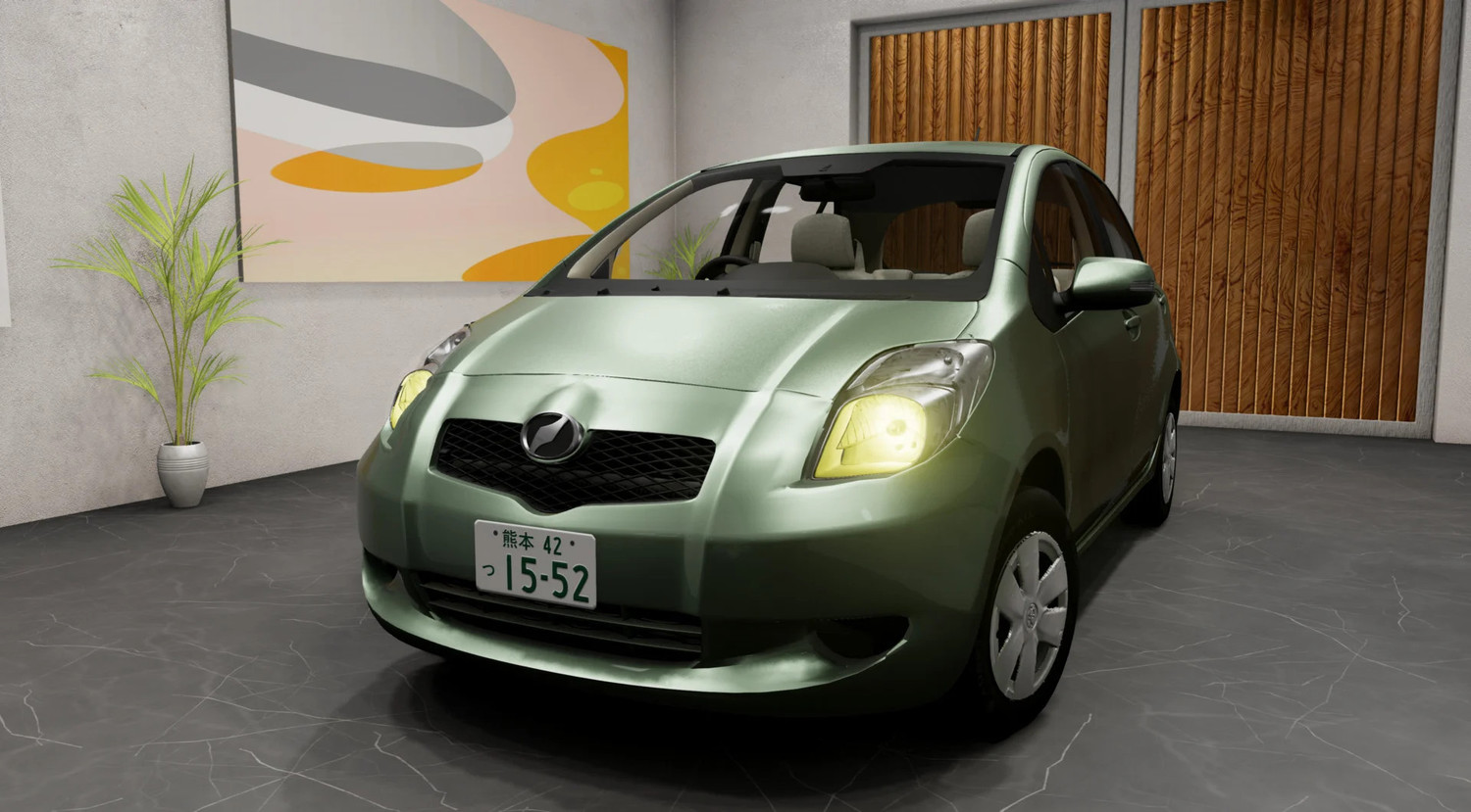 МОД Toyota Yaris 2005-2011 v1.0 (0.33.x) ДЛЯ BEAMNG.DRIVE