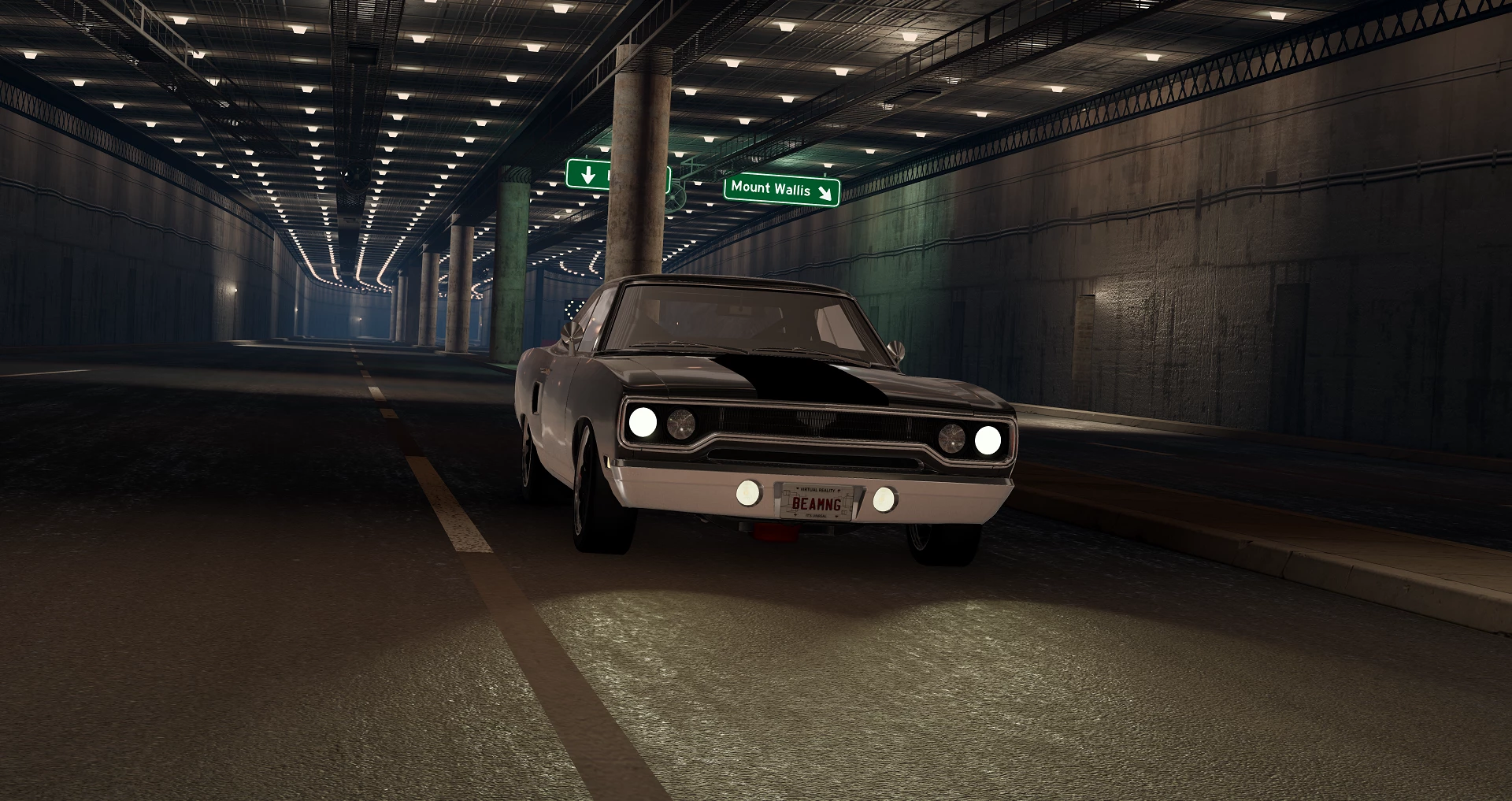 Мод Plymouth Belvedere Series 2-Door (1970) v1.0 (0.33.x) Для BeamNG.Drive