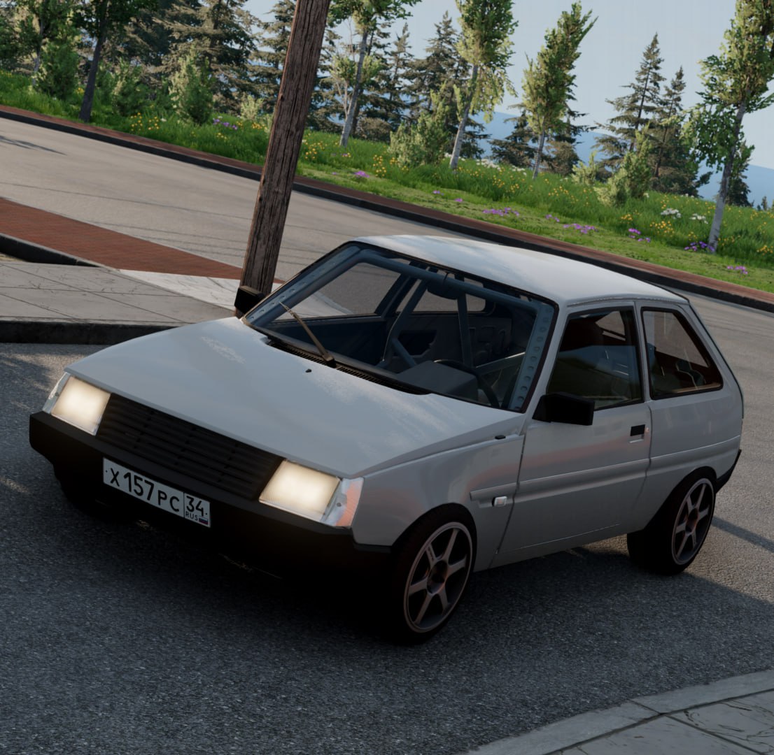 Мод ZAZ Tavria 1102(Ukrainian car) (0.33.x) Для BeamNG.Drive