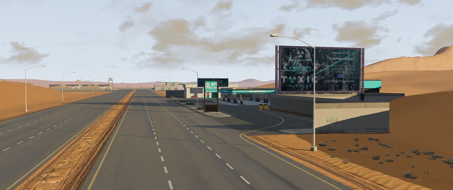 МОД Карта Toxic Sand Dunes Update (0.33.x) ДЛЯ BEAMNG.DRIVE
