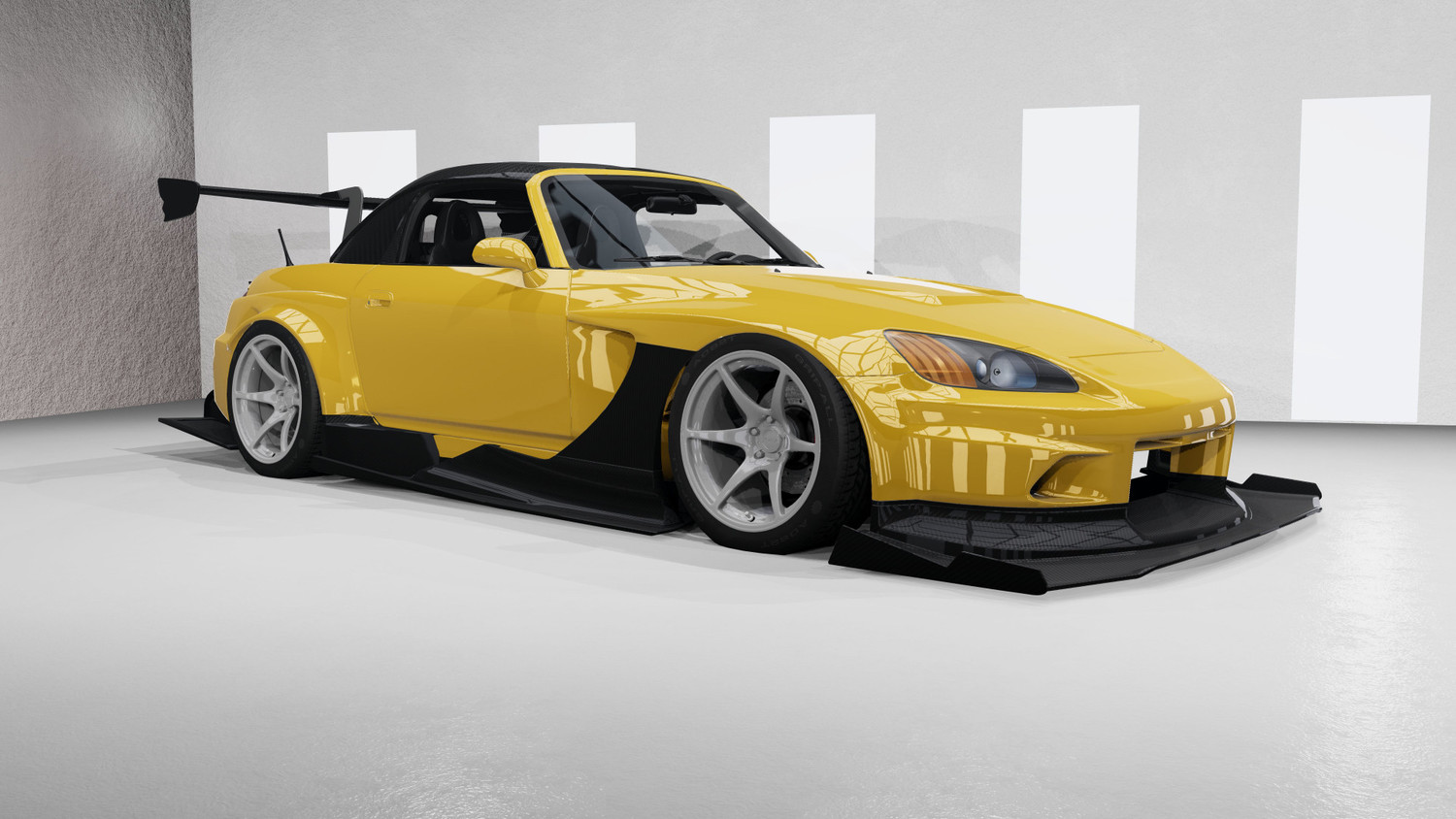 Мод Honda S2000 Coupe v1.0 (0.33.x) Для BeamNG.Drive