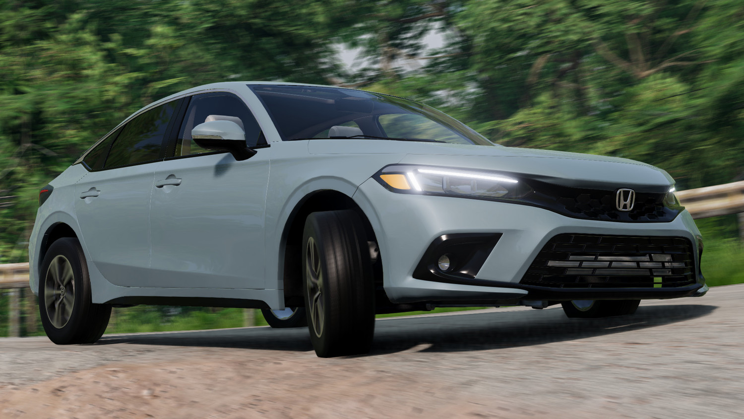 МОД Honda Civic 2024 v1.0 (0.33.x) ДЛЯ BEAMNG.DRIVE