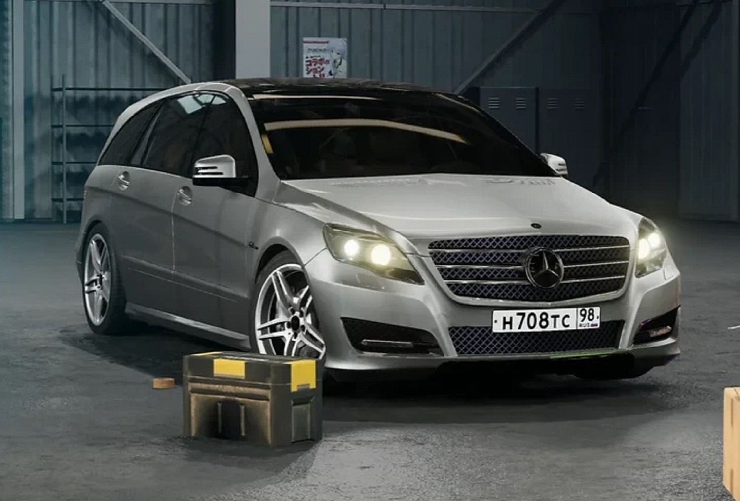 МОД Mercedes-Benz R Class (W251) v1.0 [Reworked] (0.33.x) ДЛЯ BEAMNG.DRIVE