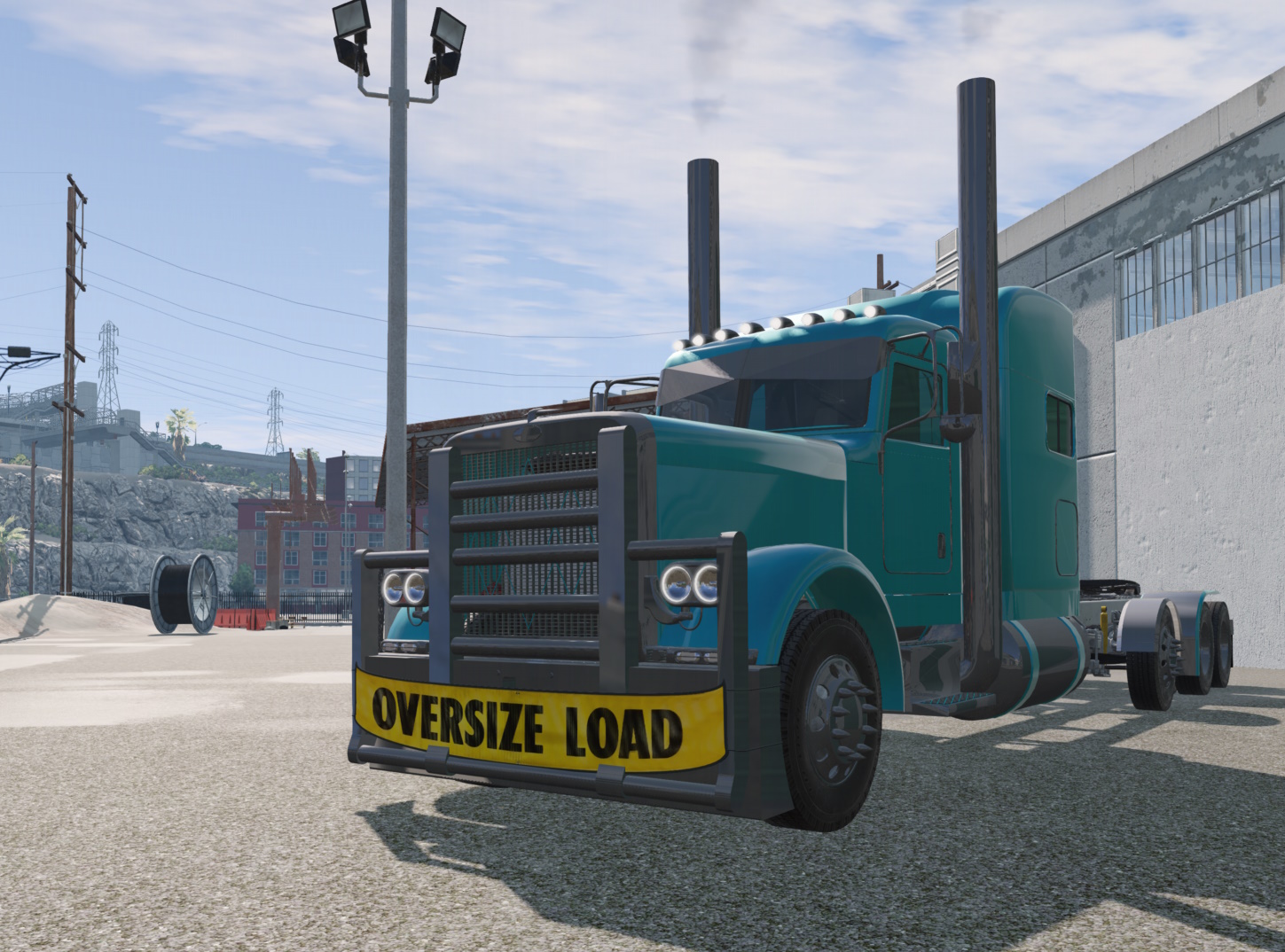 МОД Semi Trucks Peterbilt/Kenworth v1.0 (0.33.x) ДЛЯ BEAMNG.DRIVE