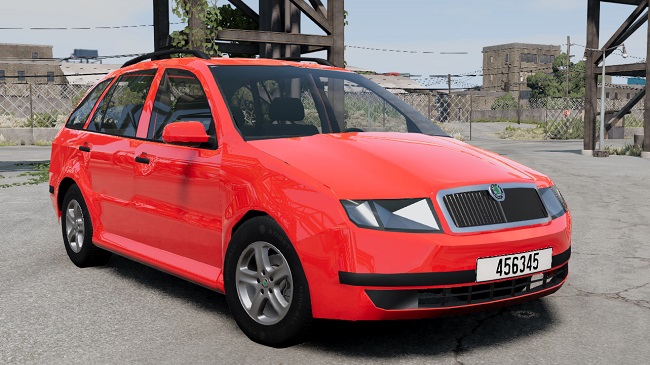 МОД Škoda Fabia 1 Combi v1.0 (0.33.x) ДЛЯ BEAMNG.DRIVE