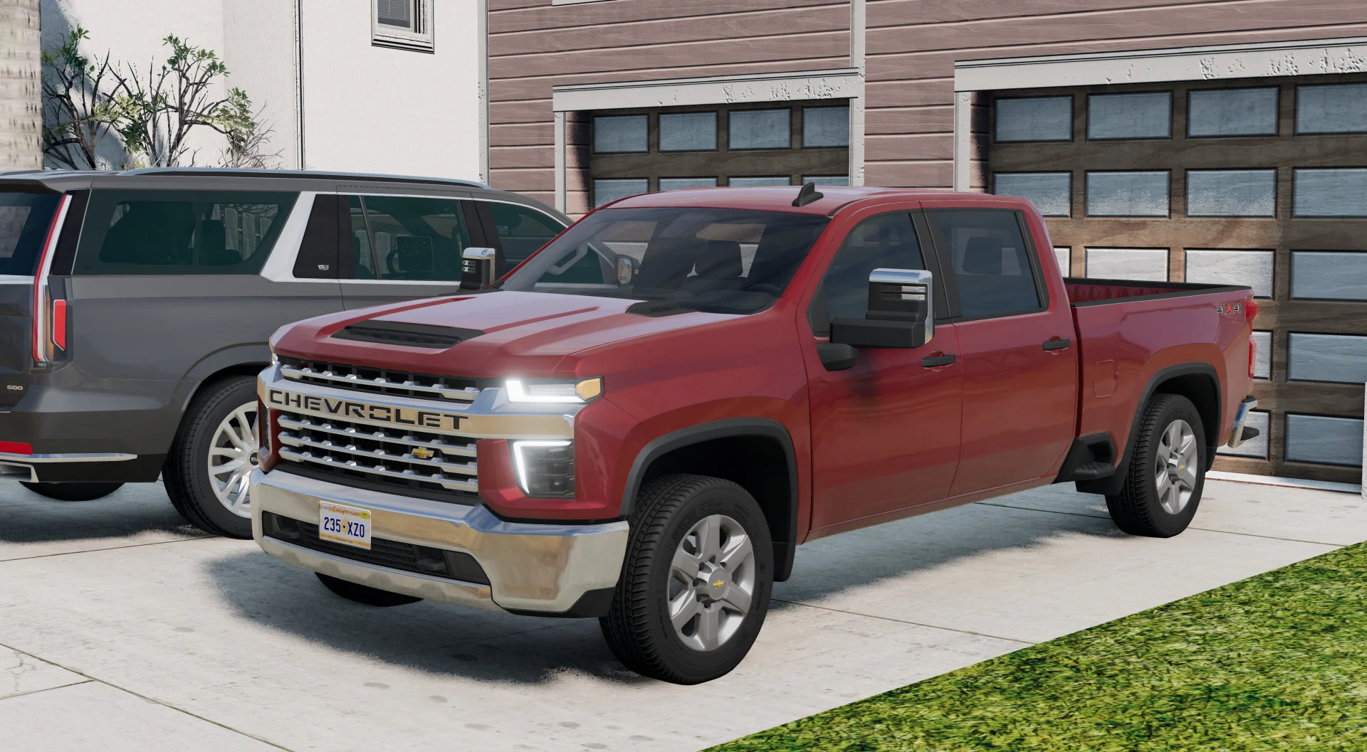 МОД Cheverolet Silverado 2500HD v1.0 (0.33.x) ДЛЯ BEAMNG.DRIVE