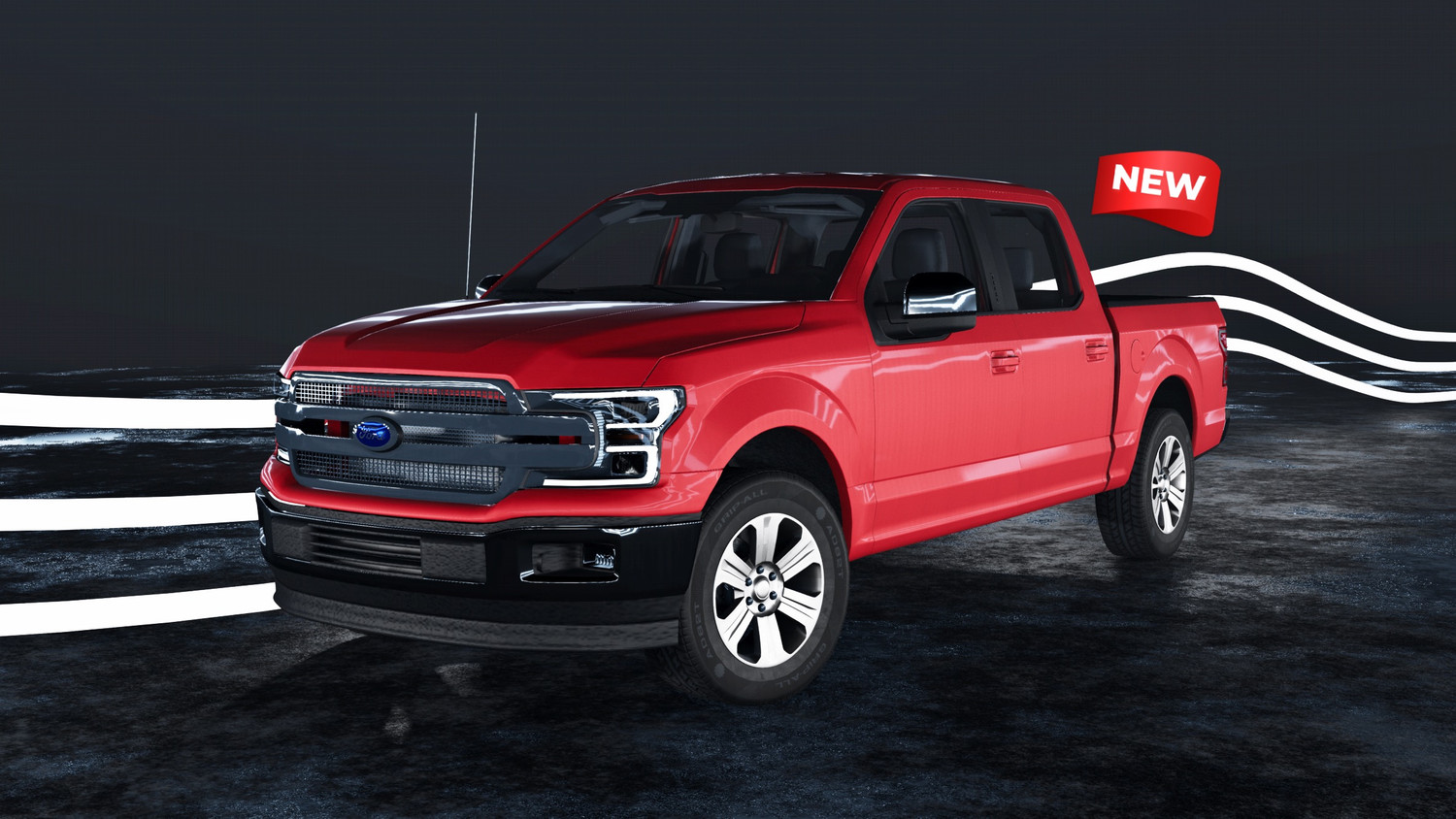 МОД Ford F-150 (2018-2020) v1.0 (0.36.x) ДЛЯ BEAMNG.DRIVE
