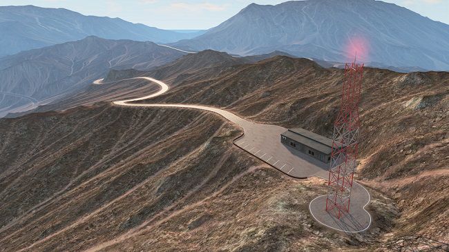 МОД Карта Sandy Mountain v1.31 (0.36.x) ДЛЯ BEAMNG.DRIVE