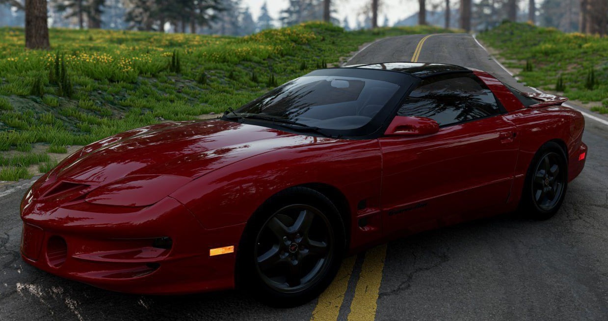 МОД Pontiac Firebird T/A v1.03 (0.36.x) ДЛЯ BEAMNG.DRIVE