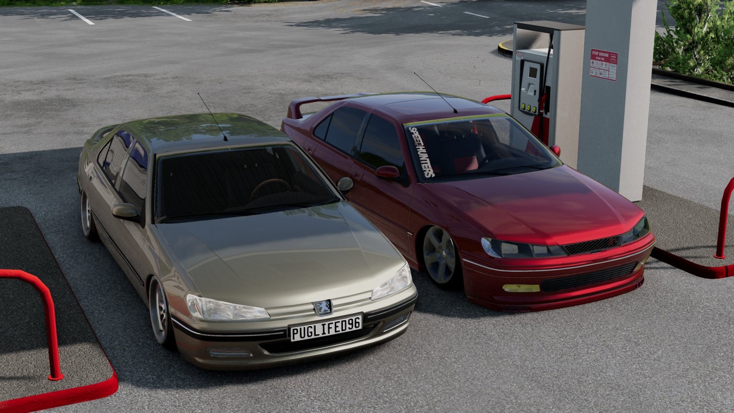 МОД Peugeot 406 v4.3 (0.36.x) ДЛЯ BEAMNG.DRIVE