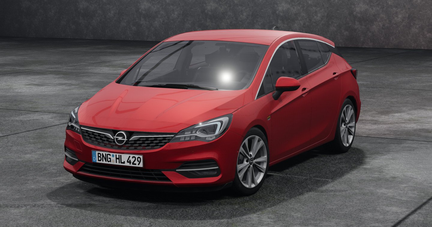 МОД Opel Astra K (b16) v1.0 (0.36.x) ДЛЯ BEAMNG.DRIVE