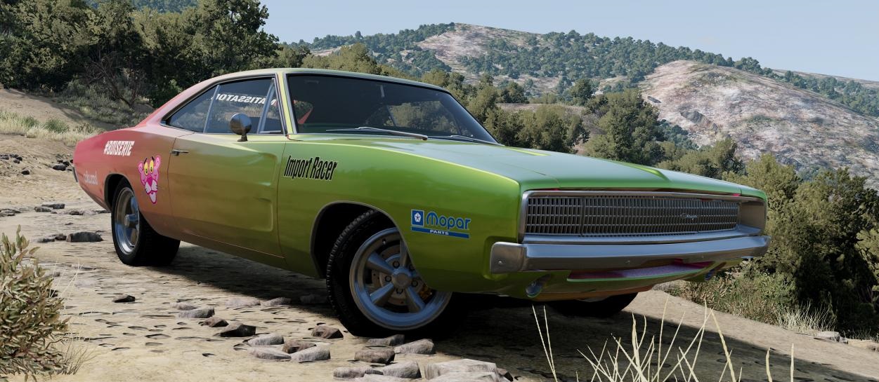 МОД Dodge Charger 66/67 with I6/V8/V10 [PBR] v2.0 (0.36.x) ДЛЯ BEAMNG.DRIVE