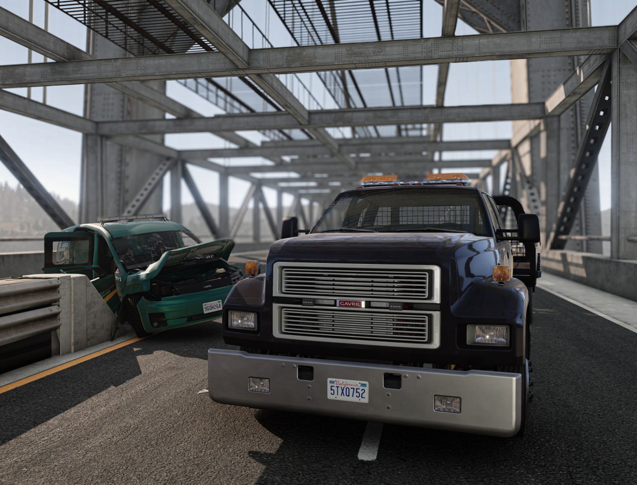 МОД Fictional Trucking and Service Skin Pack (0.36.x) ДЛЯ BEAMNG.DRIVE