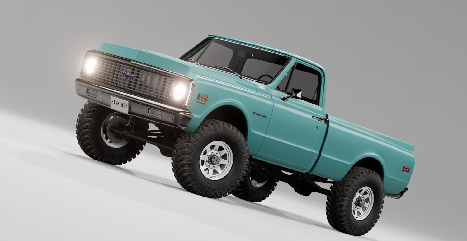 МОД Chevrolet C10 v1.0 (0.36.x) ДЛЯ BEAMNG.DRIVE