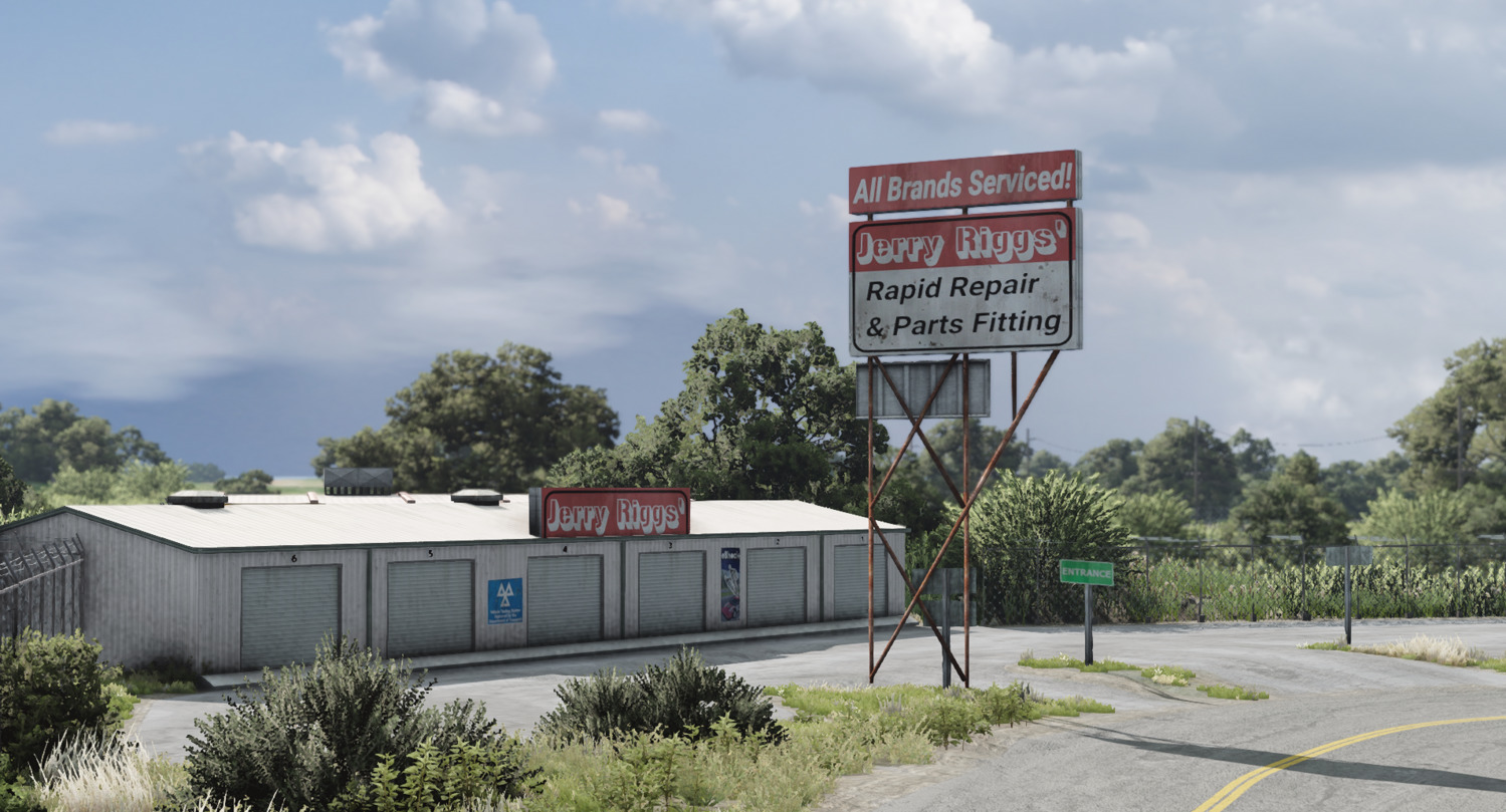 Мод Карта Gunner's Industrial update (0.36.x) ДЛЯ BEAMNG.DRIVE