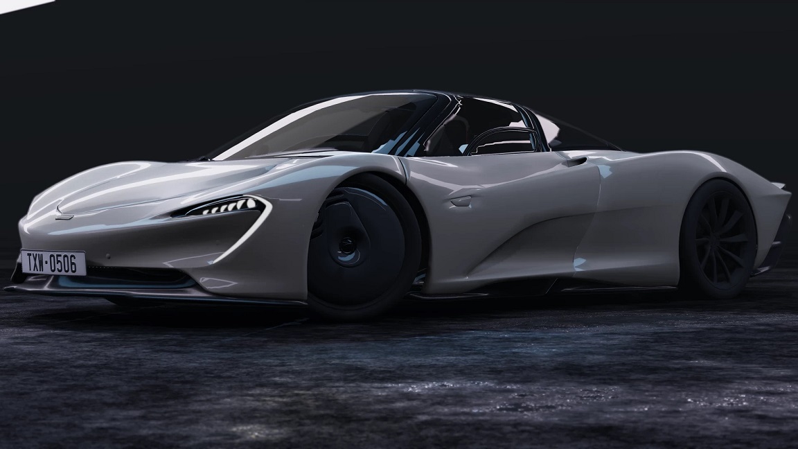 МОД Mclaren Speedtail v1.21 (0.36.x) ДЛЯ BEAMNG.DRIVE