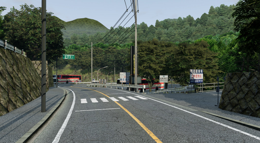МОД Mount Akina Map Summer Version v1.0 (0.36.x) ДЛЯ BEAMNG.DRIVE