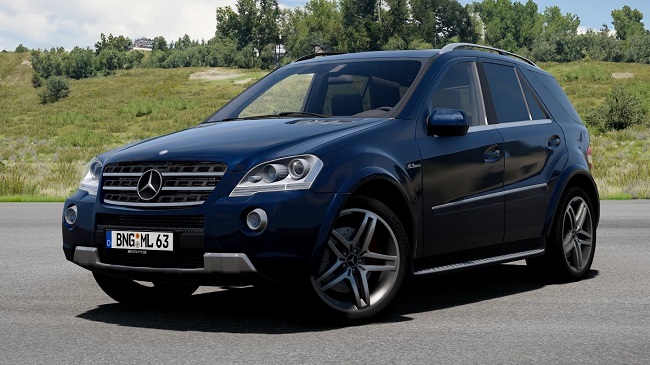 МОД Mercedes-Benz M-Class W164 v3.0 (0.36.x) ДЛЯ BEAMNG.DRIVE