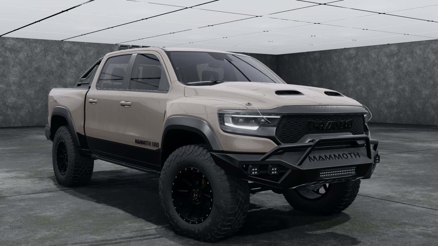 МОД Dodge RAM TRX v1.0 (0.36.x) ДЛЯ BEAMNG.DRIVE