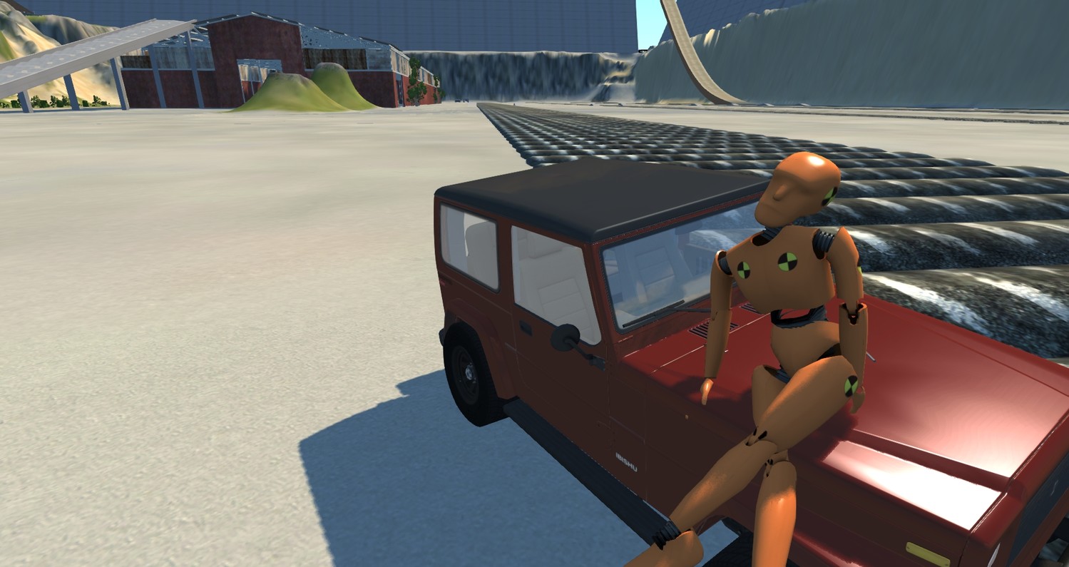 МОД Карта Feel The Bumps v3.9 (0.36.x) ДЛЯ BEAMNG.DRIVE