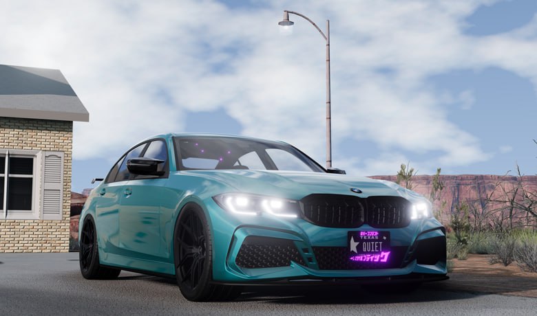 МОД BMW M340i fix (0.36.x) ДЛЯ BEAMNG.DRIVE