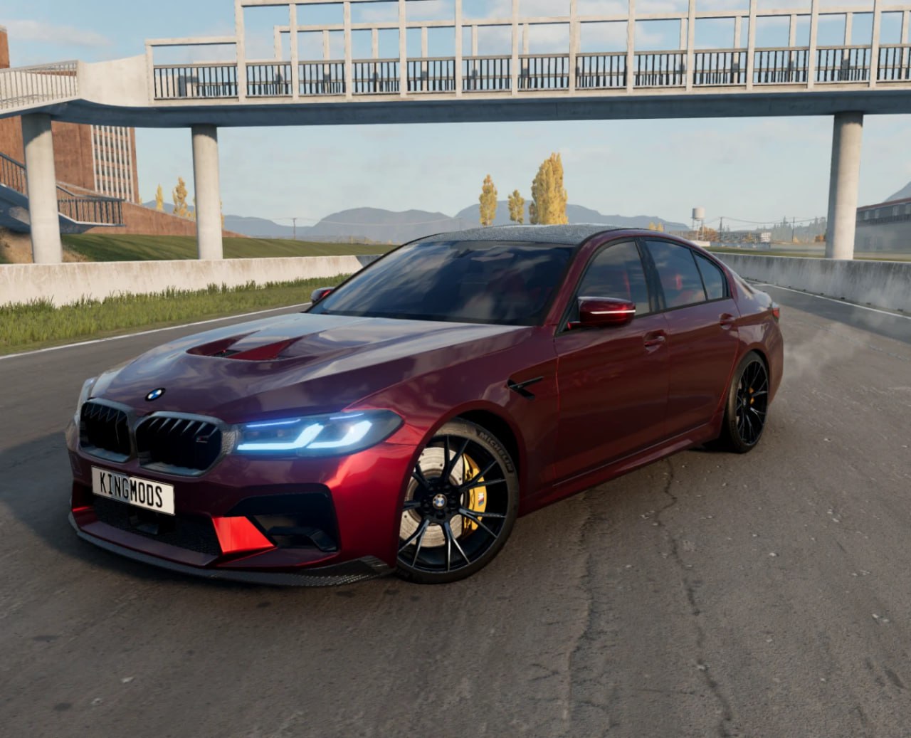 МОД BMW 5-Series M5F90/G30 v4.0 (0.36.x) ДЛЯ BEAMNG.DRIVE