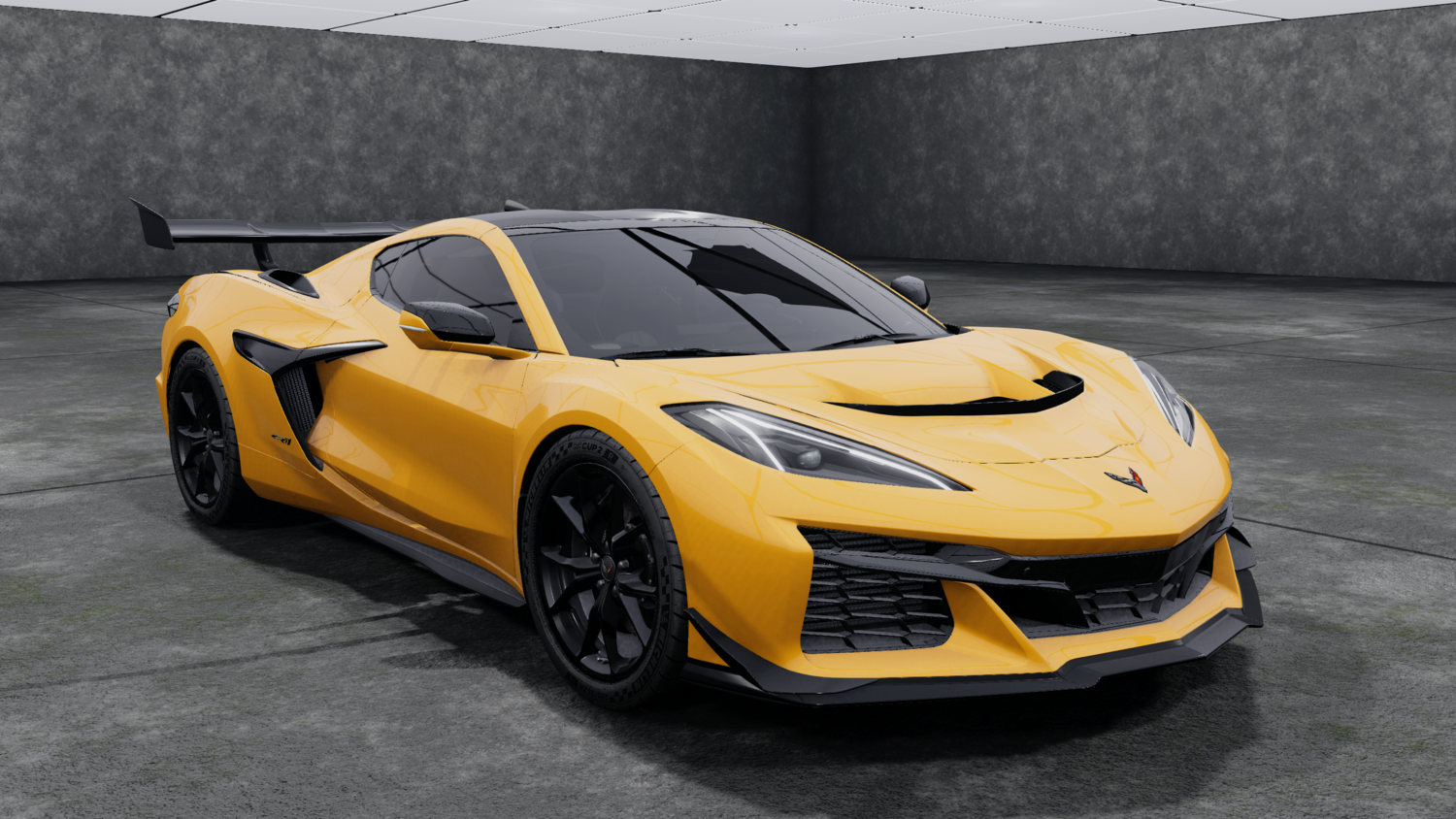 МОД Chevy Corvette C8 (Inf) v1.0 (0.36.x) ДЛЯ BEAMNG.DRIVE