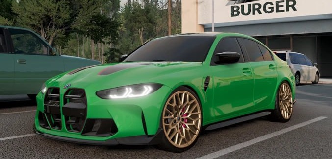 МОД BMW M3 G80 v2.0 (0.36.x) ДЛЯ BEAMNG.DRIVE