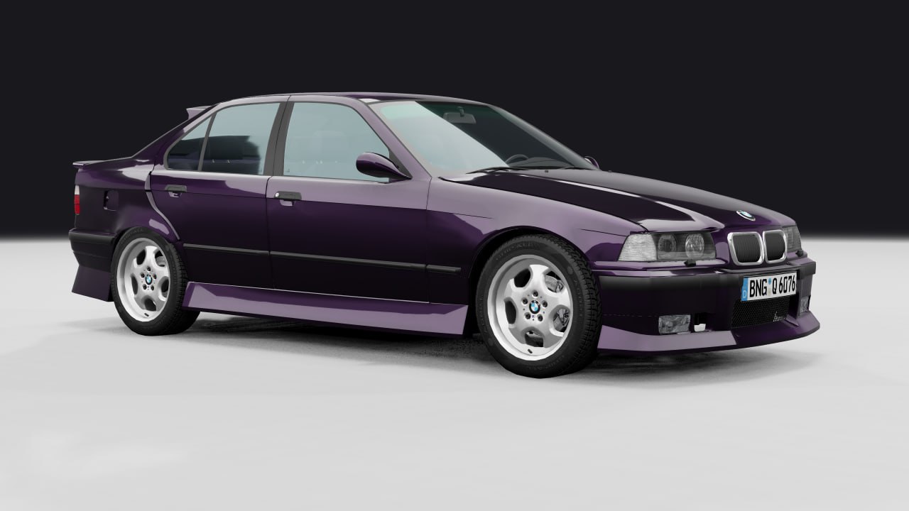 МОД BMW E36 Edit v1.0 (0.36.x) ДЛЯ BEAMNG.DRIVE