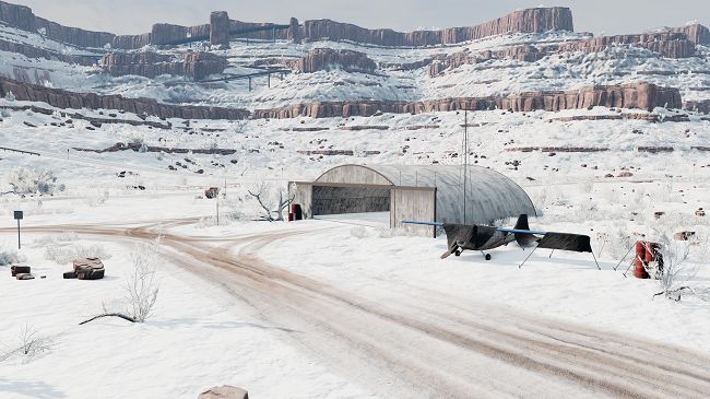 МОД Карта Utah Snowy v1.2 (0.36.x) ДЛЯ BEAMNG.DRIVE