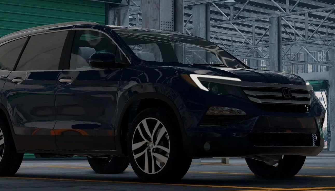 МОД Honda Pilot 2016-2018 v2.2 (0.36.x) ДЛЯ BEAMNG.DRIVE