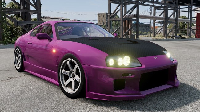 МОД Hirochi Prasu (Toyota Supra) v2.0 Remaster (0.36.x) ДЛЯ BEAMNG.DRIVE