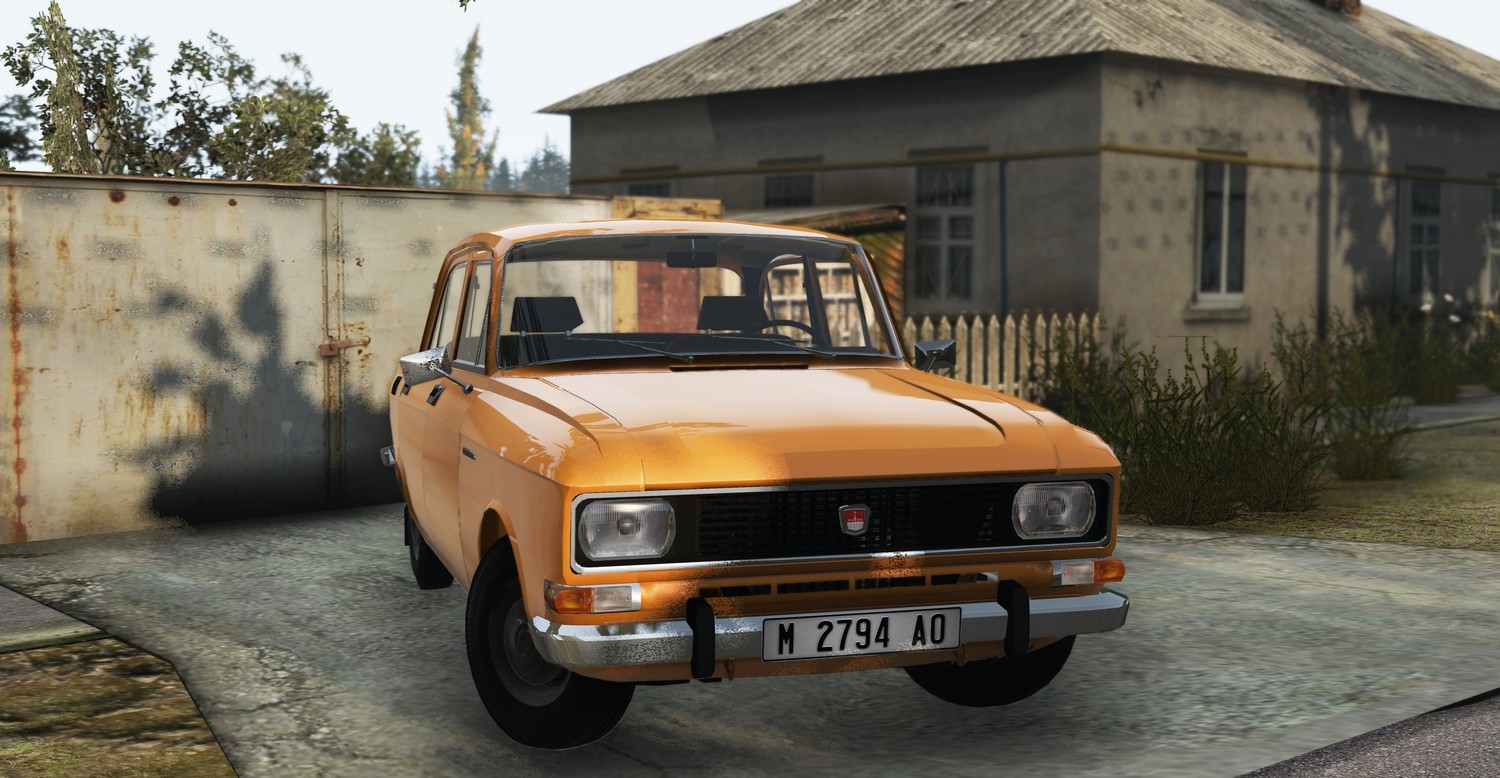МОД Moskvich 2140 v1.0 (0.37.x) ДЛЯ BEAMNG.DRIVE